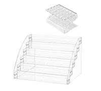 Nails Organized Stand 6 Layers Acrylic Display Storage Solution for Salon and Home Use Art Display
