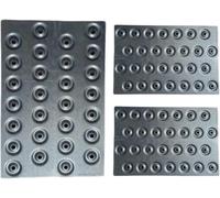 Nails Plates for Wood Joining - 150mm x 50mm Galvanised Steel Mending Plates, Mending Plates for Wood- Ideal for Woodworking, Furniture Repair & DIY Projects (50)