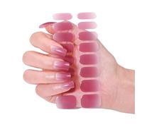 Nails Polish Strips Wraps Full Wrap Stickers Gel Strips Adhesive Art Decal With File Adhesive Nail Art Decals