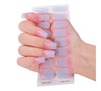 Nails Polish Strips Wraps Full Wrap Stickers Gel Strips Adhesive Art Decal With File Adhesive Nail Art Decals