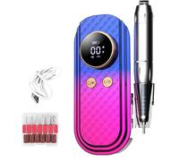 Nails Polishing Machine 35000rpm Nails File Drill Set Adjustable Speed Electric Nails Drill Machine With Drill Bits