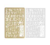 Nails Stamp Plate Art Templates Lace Flower Plates For Decorations Stamping Nail Art Stamping