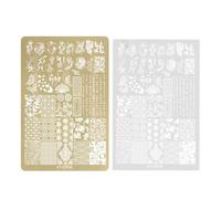 Nails Stamp Plate Art Templates Lace Flower Plates For Decorations Stamping Nail Art Stamping