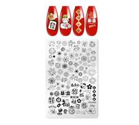 Nails Stamp Plates Art Stamping Plates Flower Lace Plate Template Images Plate for Diys Art Designs Manicures Template