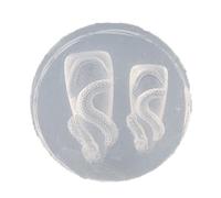 Nails Stamping Template Dragon/Snake Shaped Art Molds Carving Mold Accessory for Art Enthusiasts Silicone Mold