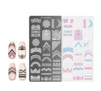 Nails Stencil Stamp Flowers Nails Stamping Templates French Nails Stamping Plates Nails Art Stencils For Nails Salon