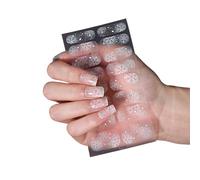 Nails Strips Stick on Decals Extended Wear Polish Film Secure and Simple to Apply Daily Use Women Craft Decorations Denial Light Unguis Stickers