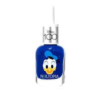 Nailtopia Bio-Sourced Chip Free Nail Lacquer Disney Collection Donald Duck - Superfood-Infused Polish - Chip Resistant Formula - Quick-Dry, Long Lasting Wear - Royal Blue Cream, 5 ml