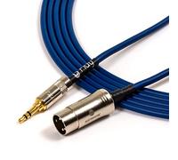 NAIM, QUAD, B&O Aux Input Cable. 3.5mm Mini Jack to 5 Pin Din Audio Lead