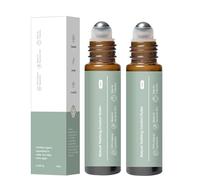 Nainley Teething Roller, Baby Teething Oil Roller, Natural Gentle Teething Relief Roller (2Pcs)