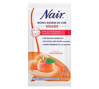 Nair - 10 x Face Wax Strips - Apricot Milk