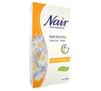 Nair Facial Wax Strips with Soothing Camomile Extract 10+2 strips