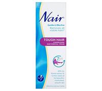 Nair Gentle and Effective Tough Hair Removal Cream for Beautiful Moistured Smooth Skin, Lily Flower Extract, 200 ml