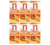 Nairn's Cheese Oatcakes, 200g (Pack of 6) - Healthy Snacks