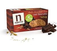 Nairns Dark Chocolate Chip oat Biscuits 200 g (Pack of 8)