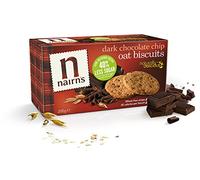 Nairn's Dark Chocolate Chip Oat Biscuits - Wheat Free 200g (Pack of 8)