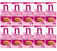 Nairn's Fruit & Seed Oatcakes, 225g (Pack of 10) - Healthy Snacks