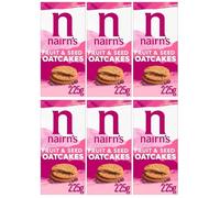 Nairn's Fruit & Seed Oatcakes, 225g (Pack of 6) - Healthy Snacks