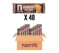 Nairns GF Belgian Chocolate Chunk Crunchy Oat Bars Pack (48 x 40g bars)