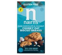 Nairns Gluten Free Biscuit Breaks Chunky Oats Dark