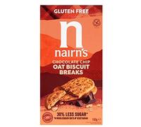 Nairn's Gluten Free Chocolate Chip Oat Biscuit Breaks, Pack of 8 (160g)
