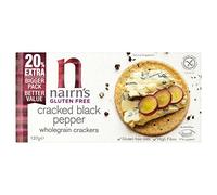 Nairns Gluten Free Cracked Black Pepper Crackers 1