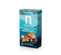 Nairns Chunky Biscuit Break Dark Chocolate and Coconut, 160 g, Pack of 6