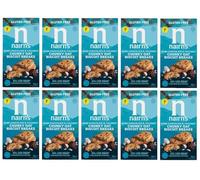 Nairn's Gluten Free Dark Chocolate & Coconut Chunky Oat Biscuit Breaks, 160g (Pack of 10) - Healthy Snacks