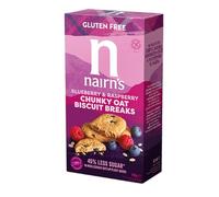 Nairn's Gluten Free Oats, Blueberry & Raspberry 160g