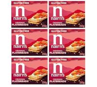 Nairn's Gluten Free Original Flatbreads, 150g (Pack of 6) - Healthy Snacks