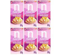 Nairn's Gluten Free Super Seeded Oatcakes, 180g (Pack of 6) - Healthy Snacks