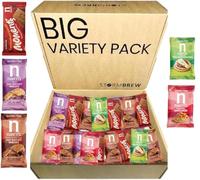 Nairn's GLUTEN FREE Sweet & Savory Bites Selection - Oat Biscuit, Oatcakes & Crackers - Flavors inc. Chocolate Chip, Fruit, Caramelised Biscuit Moments, Original - (Pack of 20)
