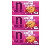 Nairn's Mixed Berries Oat Biscuits, 200g (Pack of 3) - Healthy Snacks