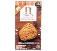 Nairn's Oat Biscuits (Gluten Free Chocolate 3 x 160g Chip Biscuit Breaks)