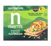 Nairns Rosemary and Sea Salt Flatbread, 150 g, Pack of 6