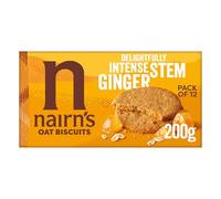 Nairns Stem Ginger Oat Biscuits 200 g (Pack of 6)