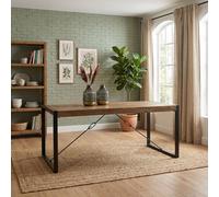 Nairobi Dining Table - 140cm - 4 Seater - U Legs - Natural - Rustic Mango Wood