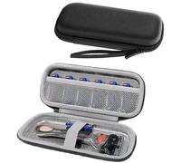 naisc Safety Razor Cover Travel Razor Case, Compatible with Gillette & Harrys, Billie, Safety Razor Travel Case Razor Holder For Men Cord Travel Organizer, Zipper Carrying Bag