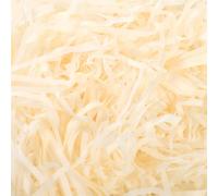 Naisfei 100 g Filling Material Gift, Easter Nest Filling, Shredded Paper, Paper Chips for Easter Decoration, Basket Filling and Gift Wrapping (Champagne Colour)