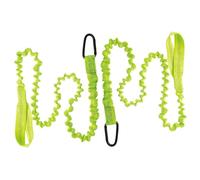 Naisfei 2 Pcs Elastic Coiled Paddle Leash - Lightweight & Stretchable Safety Lanyard for Kayak, Canoe and SUP | Prevents Paddle Loss, Also Functions as a Rod Leash for Fishing Kayaks