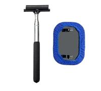 Naisfei Car Squeegee,Retractable Car Mirror Wiper Side Mirror Squeegee, Car Rearview Mirror Wipe Cleaning Tool, Extendable Car Mirror Wiper for All Vehicles