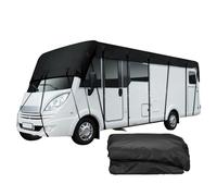 Naisicatar Caravan Cover 210D Oxford Cloth Weather-Resistant RV Caravan Roof Cover, 16x10Ft/5mX3m Foldable Motorhome Roof Cover Tarpaulin Protection Universal Fit for RV Travel Car