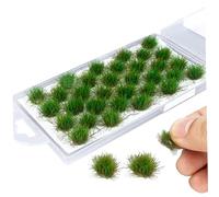 Naisicatar Miniature Grass Tufts Realistic Artificial Grass Tufts Decorative Static Grass Applicator Artificial Grass Model Making Accessories for DIY Railway Train Landscape Summer
