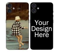 Naispanda Custom Phone Case for iPhone 16 Personalized Photo Image Picture Text Phone Cover Add Your Photo on Phone Case Customized TPU Phone Cover Gift for Friends Family