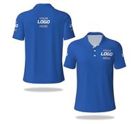 Naispanda Personalised Polo Shirt for Men Women Custom Logo Golf Shirts with Logo Text Image Personalized Workwear Tshirt Customized Workwear Uniform S-4XL