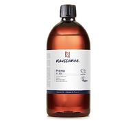 Naissance Cold Pressed Hemp Seed Oil (No. 206) - 900ml - Natural Moisturiser for Skin, Face, Beard, Nails, Hair, Body, Scalp