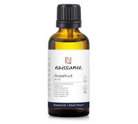 Naissance Grapefruit Essential Oil (No. 115) - 50ml - Pure, Natural, Cruelty Free, Vegan, and Undiluted - for Use in Aromatherapy, Massage Blend & Diffusers