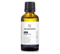 Naissance Organic Rosemary Essential Oil (#108) 50ml - Pure, Natural, Certified Organic, Cruelty Free, Vegan, Steam Distilled and Undiluted - for Aromatherapy & Diffusers