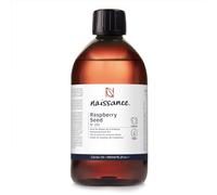 Naissance Red Raspberry Seed Oil (No. 251) - 450ml - Natural, Cold Pressed, Unscented, Vegan - for Aromatherapy, Massage Base Oil, DIY Beauty Recipes