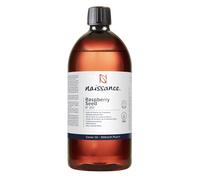 Naissance Red Raspberry Seed Oil (No. 251) - 900ml - Natural, Cold Pressed, Unscented - for Aromatherapy, Massage Base Oil, DIY Beauty Recipes
